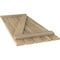 Ekena Millwork Americraft 5-Board (2 Batten) Wood Spaced Board-n-Batten Shutters w/ Z-Bar, ARW102SB519X77UNH, PR ARW102SB519X77UNH - alternate 4